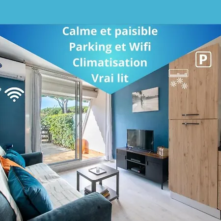 Le Bleu Horizon * Terrasse * Clim * Parking * Wifi * Calme * Cosy Apartment *