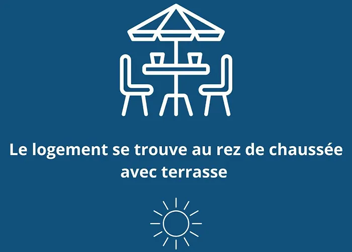 Le Bleu Horizon * Terrasse * Clim * Parking * Wifi * Calme * Cosy * 拉格朗德默特