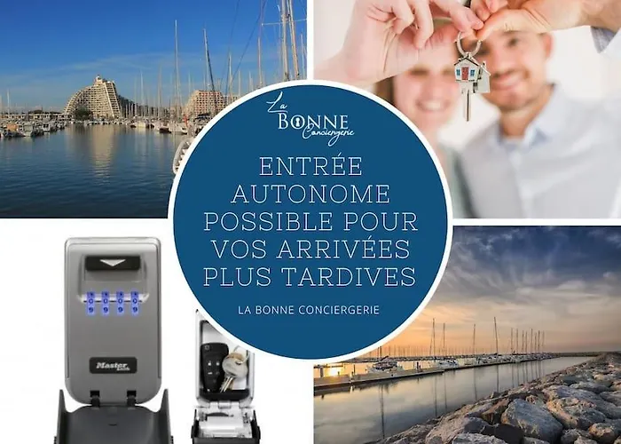 公寓 Le Bleu Horizon * Terrasse * Clim * Parking * Wifi * Calme * Cosy